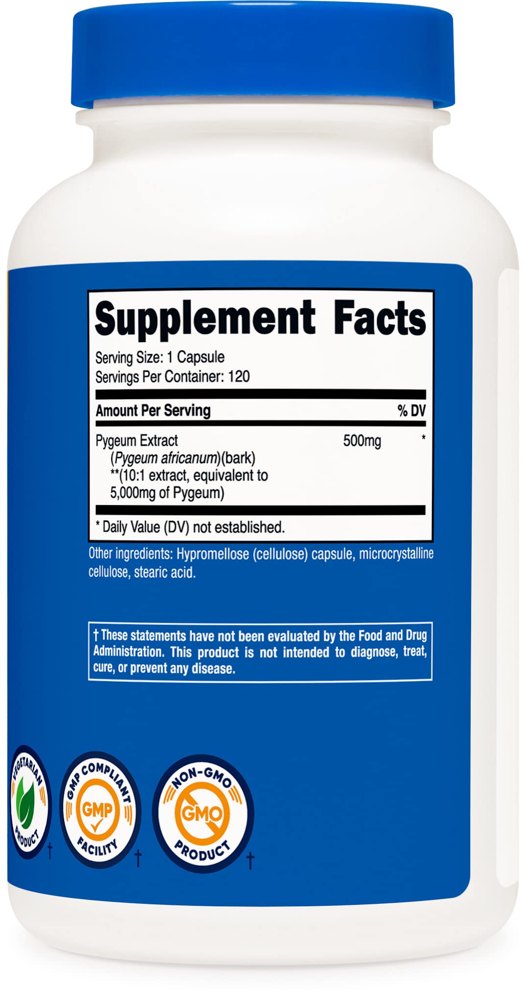Foto 4 | Suplemento Nutricost Pygeum 5000 Mg 120 Cápsulas - Venta Internacional.