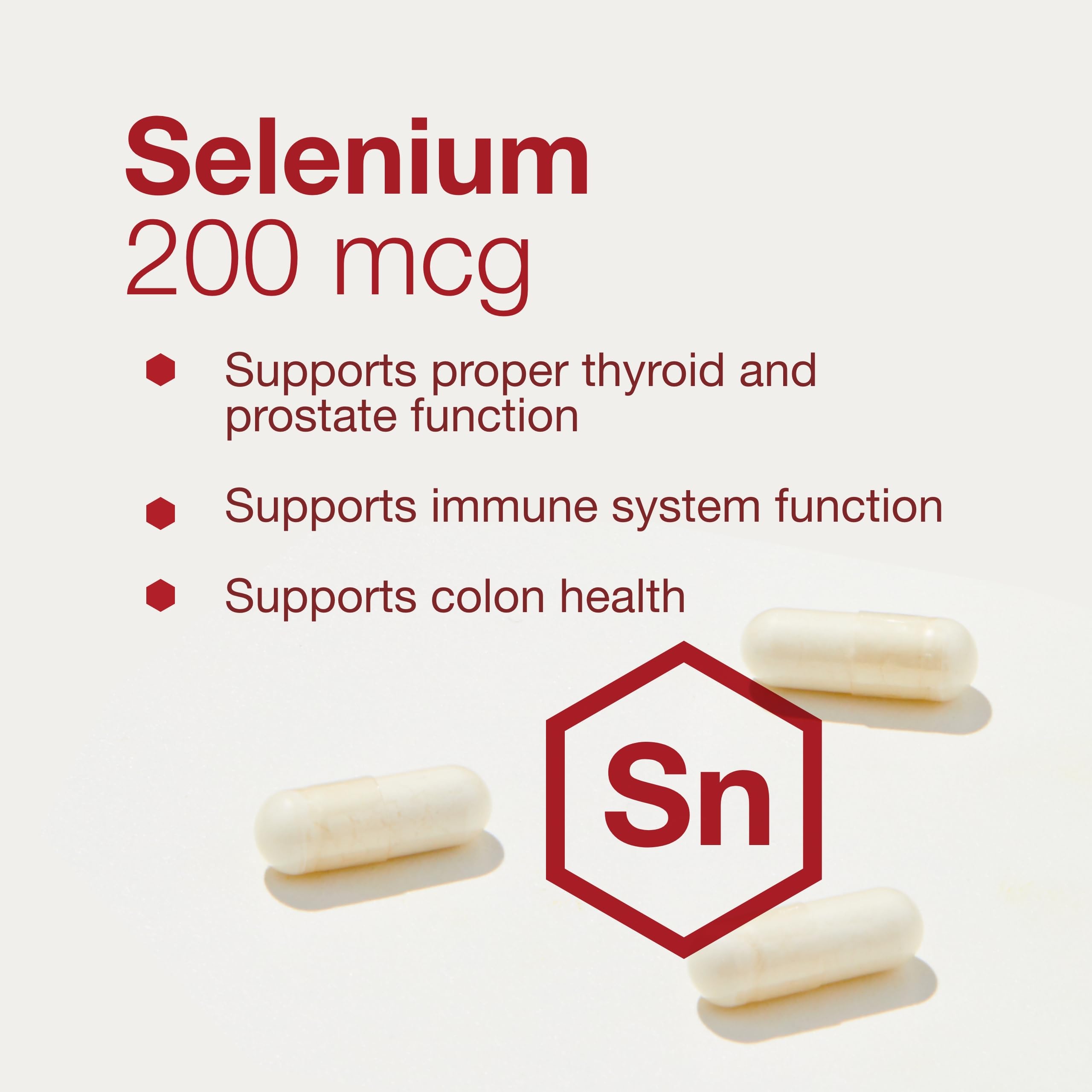 Foto 5 pulgar | Protocolo De Suplemento De Selenio, 200 Mcg, Apoyo Inmunológico, 90 Cápsulas - Venta Internacional.