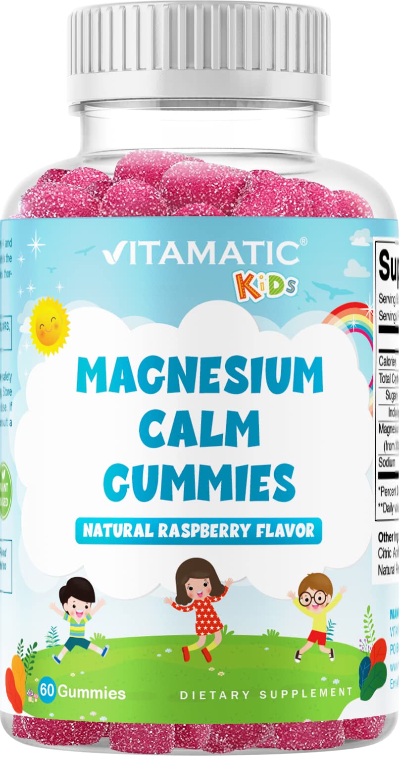 Foto 2 pulgar | Suplemento Vitamatic Kids Magnesium Calm Gummies 60 Vegan - Venta Internacional.