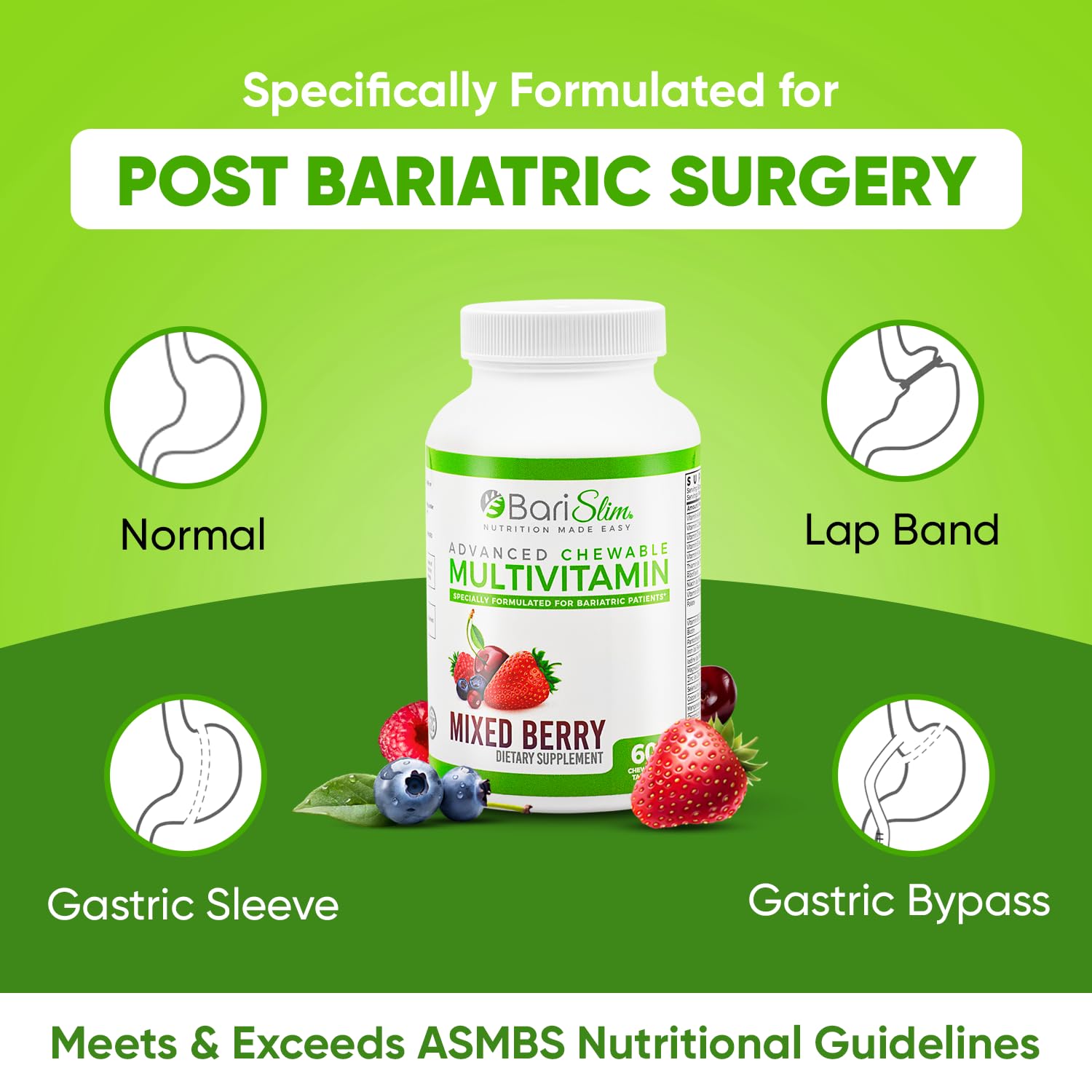 Foto 7 pulgar | Comprimidos Multivitamínicos Bariátricos Masticables Barislim Advanced - Venta Internacional.