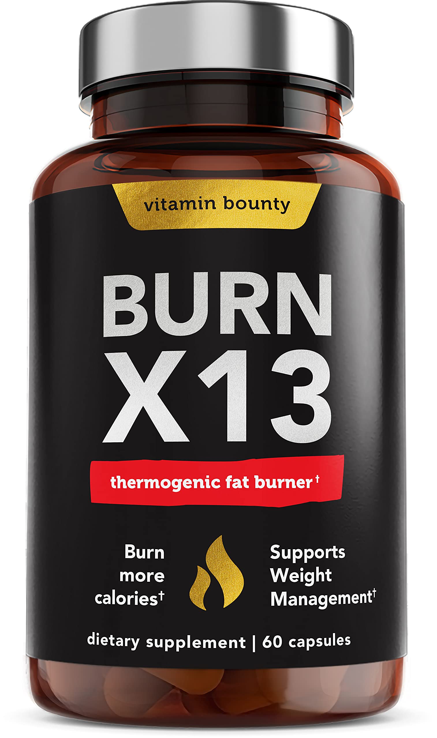 Foto 1 | Suplemento Vitamínico Bounty Burn X13 Termogénico 60 Cápsulas - Venta Internacional.