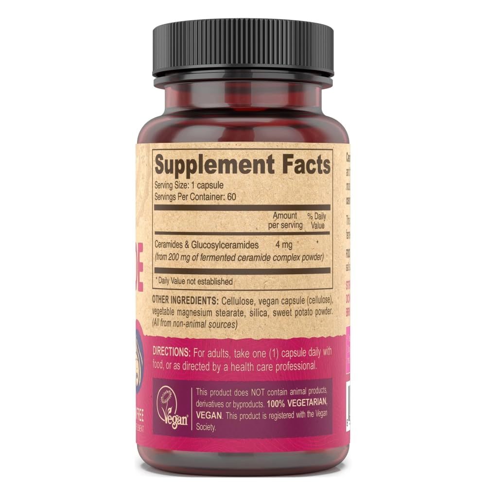 Foto 4 pulgar | Suplemento Deva, Vitaminas Veganas, Ceramida Restauradora De La Piel, 60 Ta - Venta Internacional.