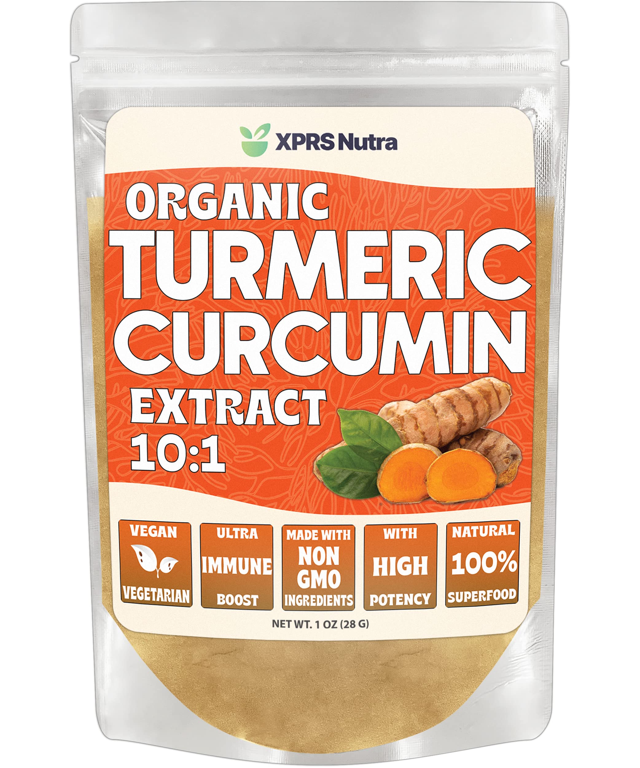 Foto 2 pulgar | Extracto De Curcumina De Cúrcuma Orgánica 10:1 30 Ml Xprs Nutra - Venta Internacional.