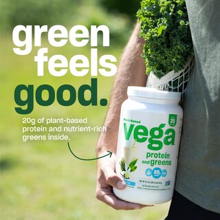 Foto 5 | Proteína En Polvo Vega Protein And Greens, Vainilla, 620 Ml, 20 G - Venta Internacional.