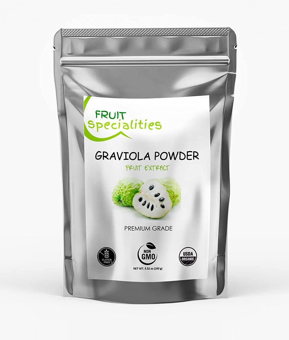 Foto 5 pulgar | Fruta En Polvo Sunrise Graviola (guanábana) Orgánica 100 G - Venta Internacional.