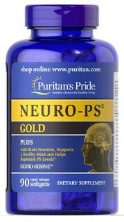 Foto 1 | Suplemento Dietético Puritan's Pride Neuro-ps Gold Plus 90 Cápsulas Blandas - Venta Internacional.