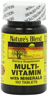Foto 1 | Suplemento Nature's Blend Nat B Multivitamínico Y Mineral 100 G - Venta Internacional.