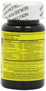 Foto 3 | Suplemento Nature's Blend Nat B Multivitamínico Y Mineral 100 G - Venta Internacional.