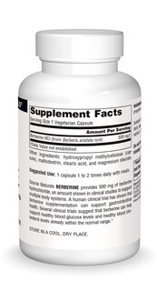 Foto 3 | Suplemento Source Naturals Berberina 500 Mg - 60 Cápsulas - Venta Internacional.