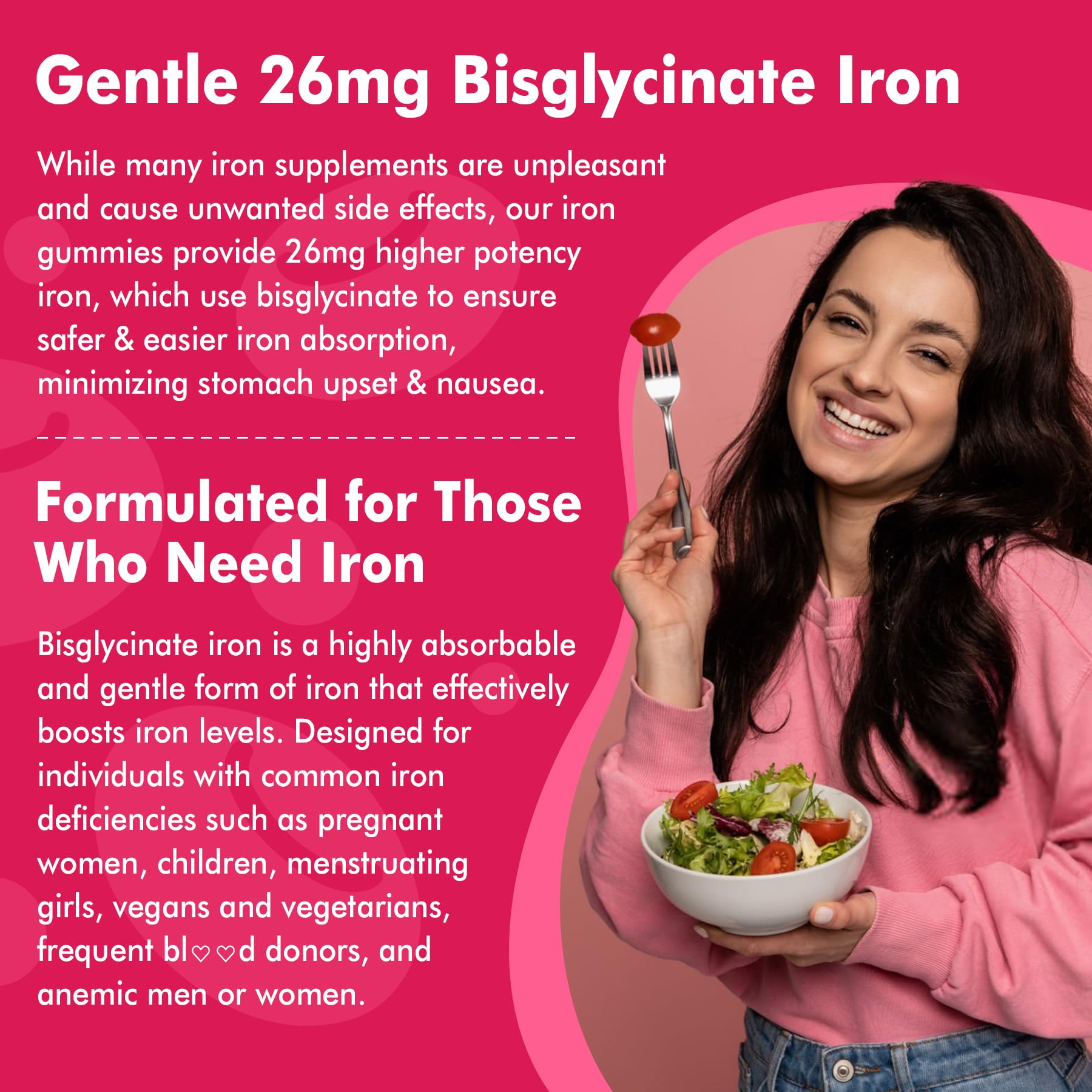 Foto 4 | Suplemento De Hierro Nextdia Vegan Iron + Gomitas De Raíz De Remolacha 26 Mg - Venta Internacional.