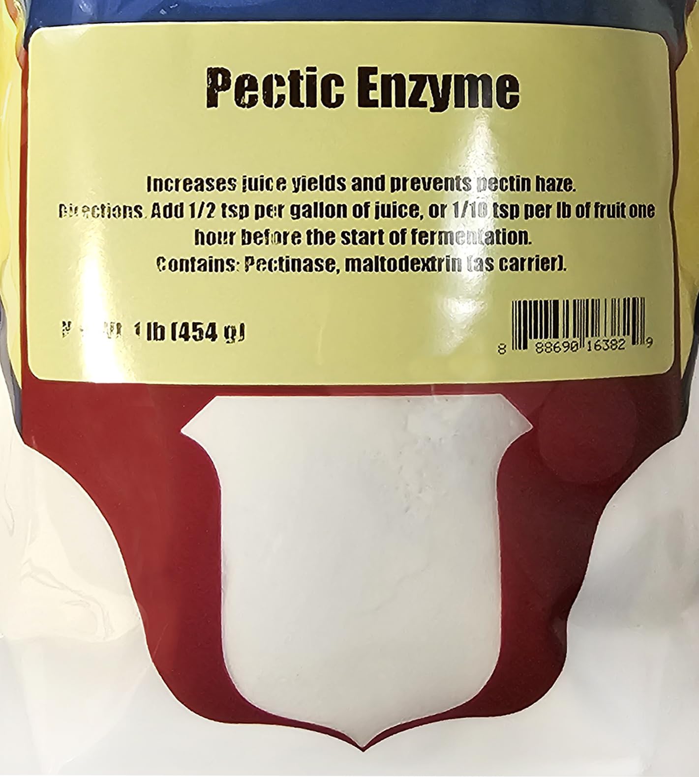 Foto 4 pulgar | Cerveza Casera Con Enzima Péctica Ohio, 454 G - Venta Internacional.