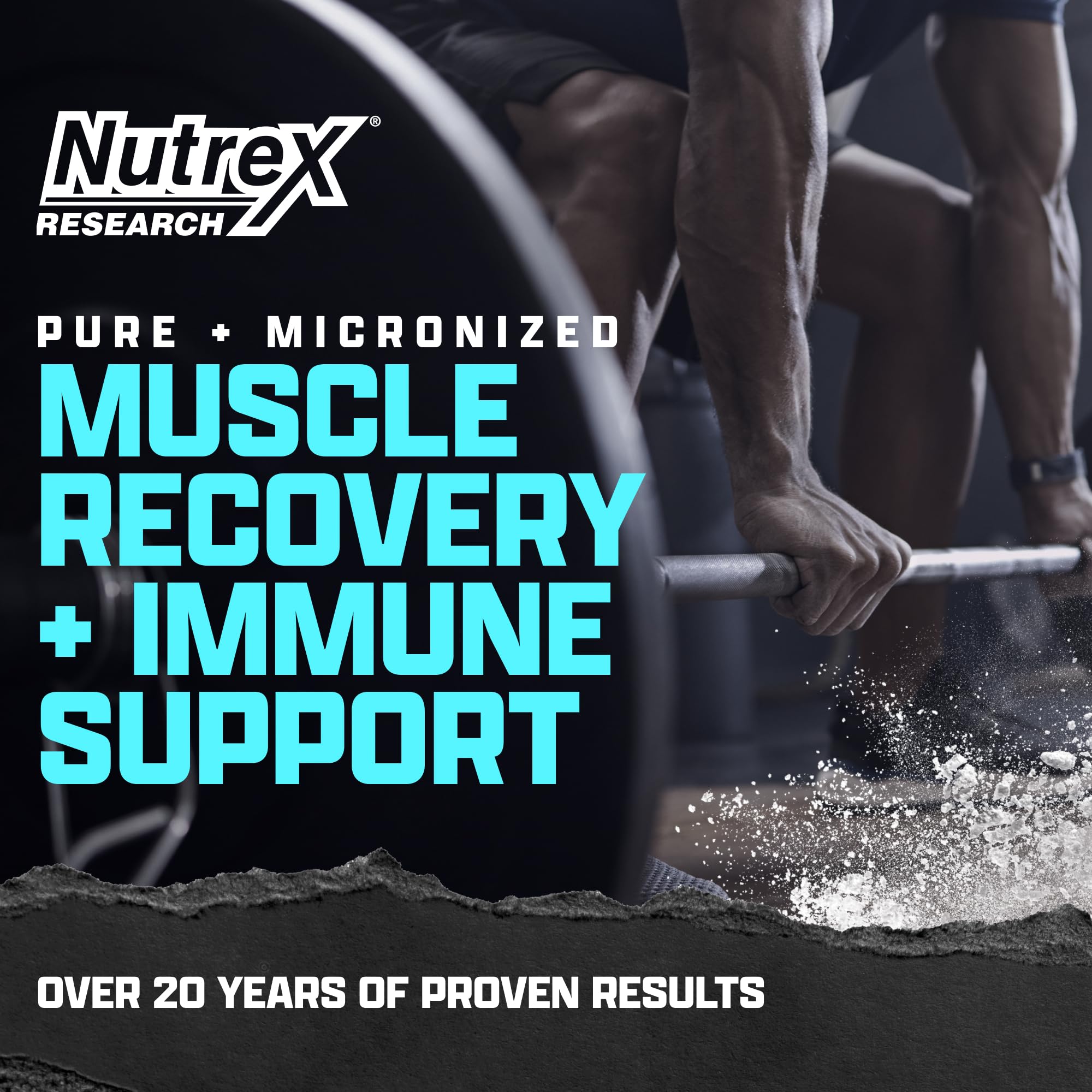 Foto 4 pulgar | Suplemento Nutrex Research L-glutamina En Polvo, 300 G, 60 Dosis - Venta Internacional.