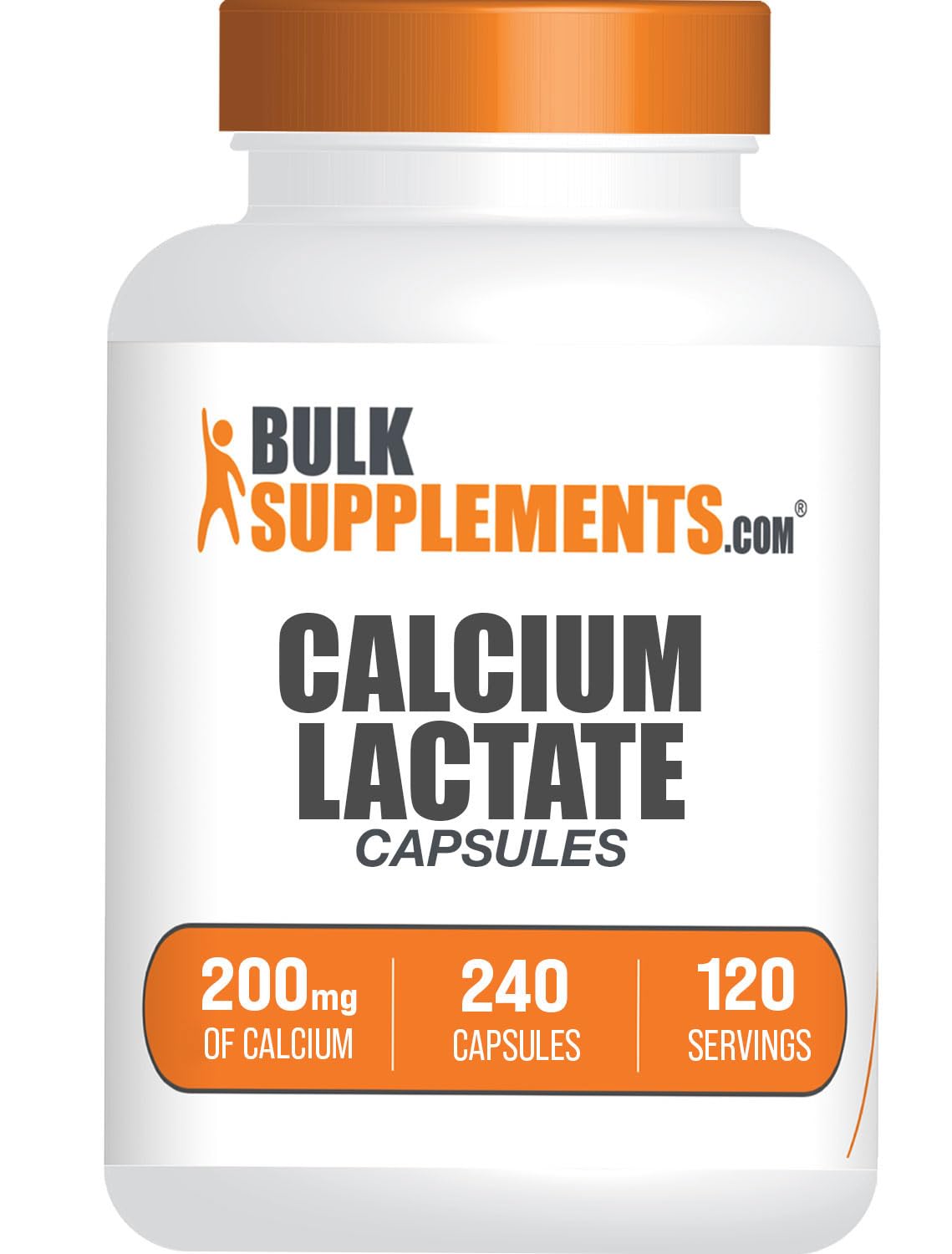Foto 2 pulgar | Suplemento De Lactato De Calcio, Suplementos A Granel, 200 Mg, 240 Cápsulas - Venta Internacional.