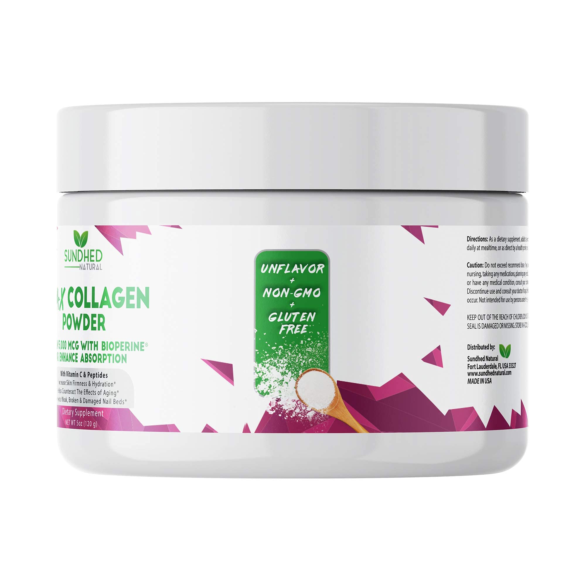 Foto 7 | Suplemento Sundhed Natural Max Collagen Plus C, Suministro De 30 Días - Venta Internacional.
