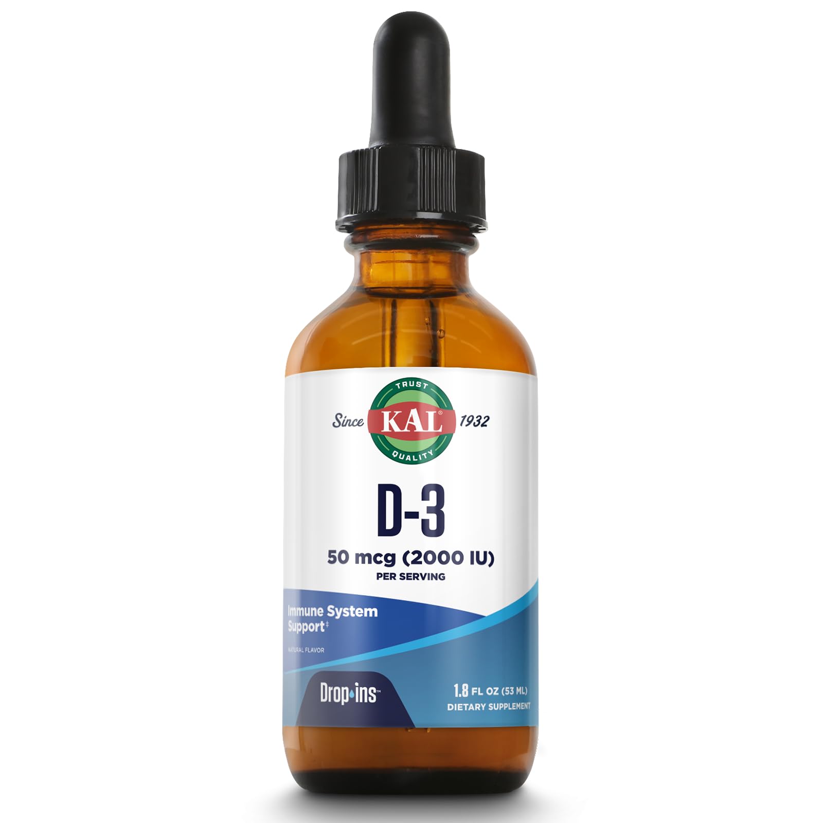 Foto 2 pulgar | Suplemento Kal De Vitamina D3, 2000 Ui (50 Mcg), Gotas, 60 Ml - Venta Internacional.