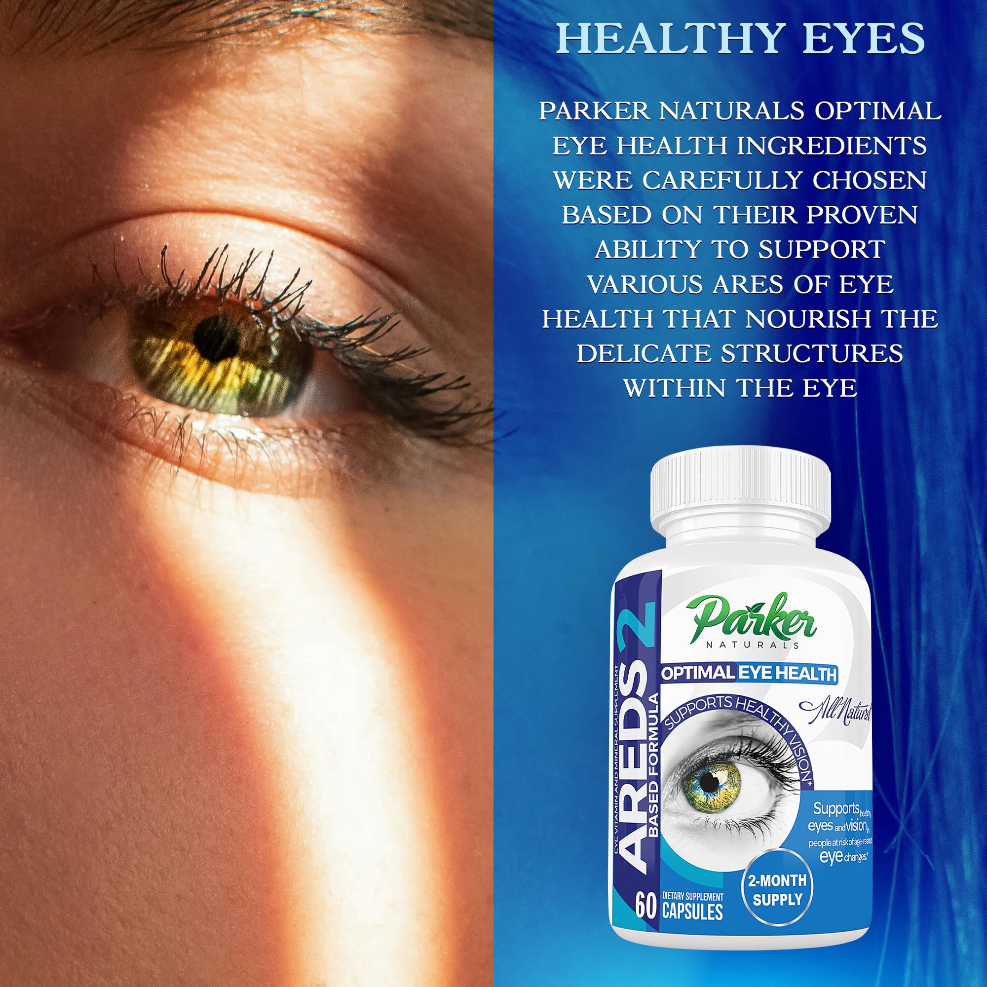 Foto 4 pulgar | Suplemento De Vitaminas Y Minerales Para La Salud Ocular Parker Naturals - Venta Internacional.