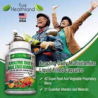 Foto 4 | Suplemento Multivitamínico Líquido Increíble De Pure Healthland - Venta Internacional.