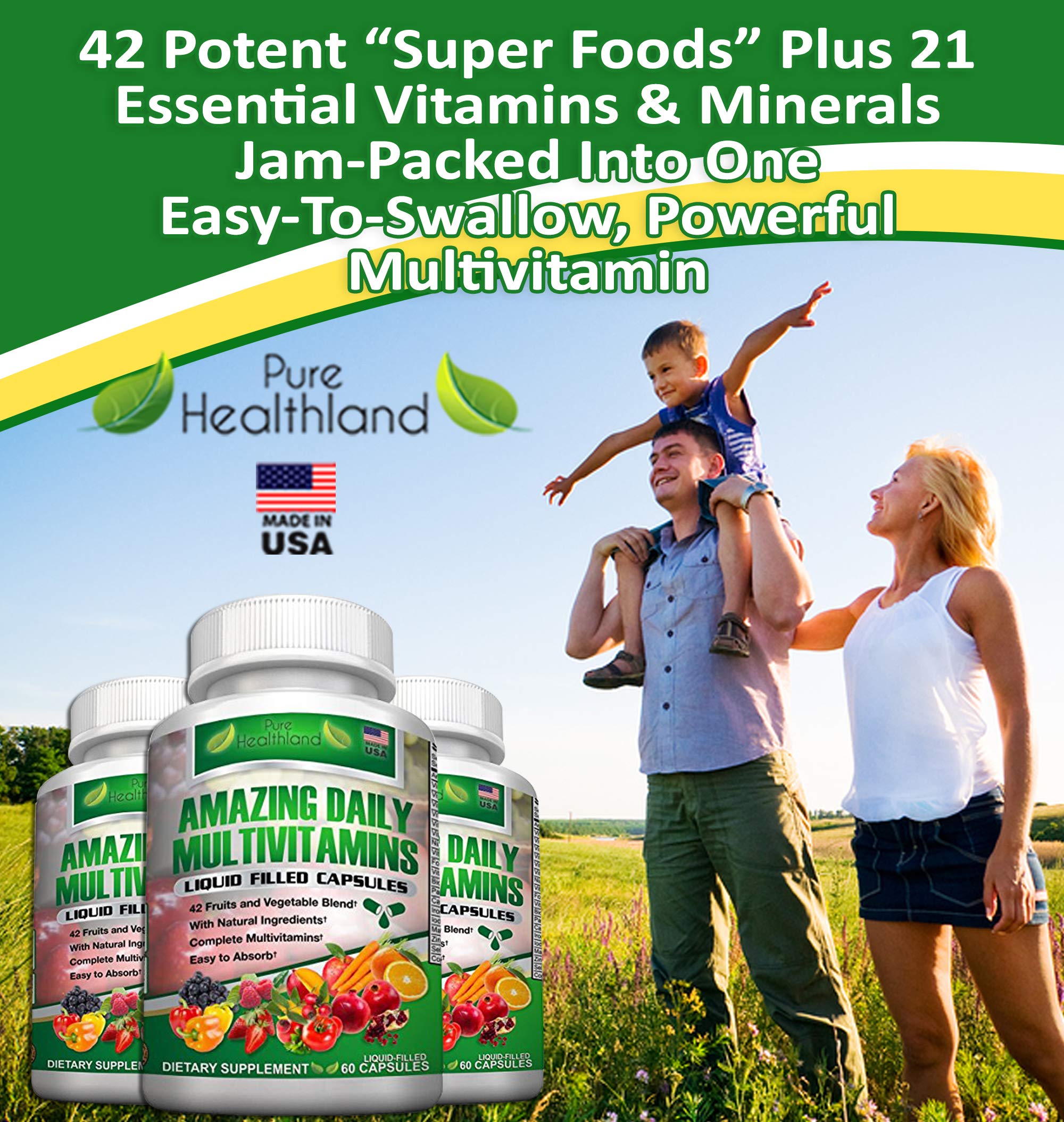 Foto 6 pulgar | Suplemento Multivitamínico Líquido Increíble De Pure Healthland - Venta Internacional.