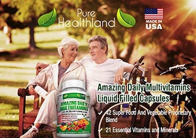 Foto 6 | Suplemento Multivitamínico Líquido Increíble De Pure Healthland - Venta Internacional.