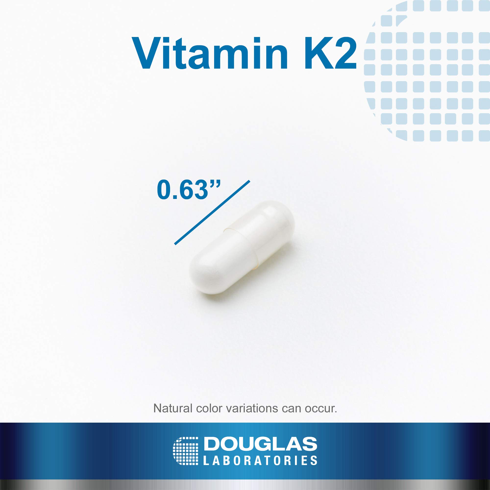 Foto 4 | Suplemento De Vitamina K2 De Douglas Laboratories, 90 Mcg Mk-7, 60 Cápsulas - Venta Internacional.