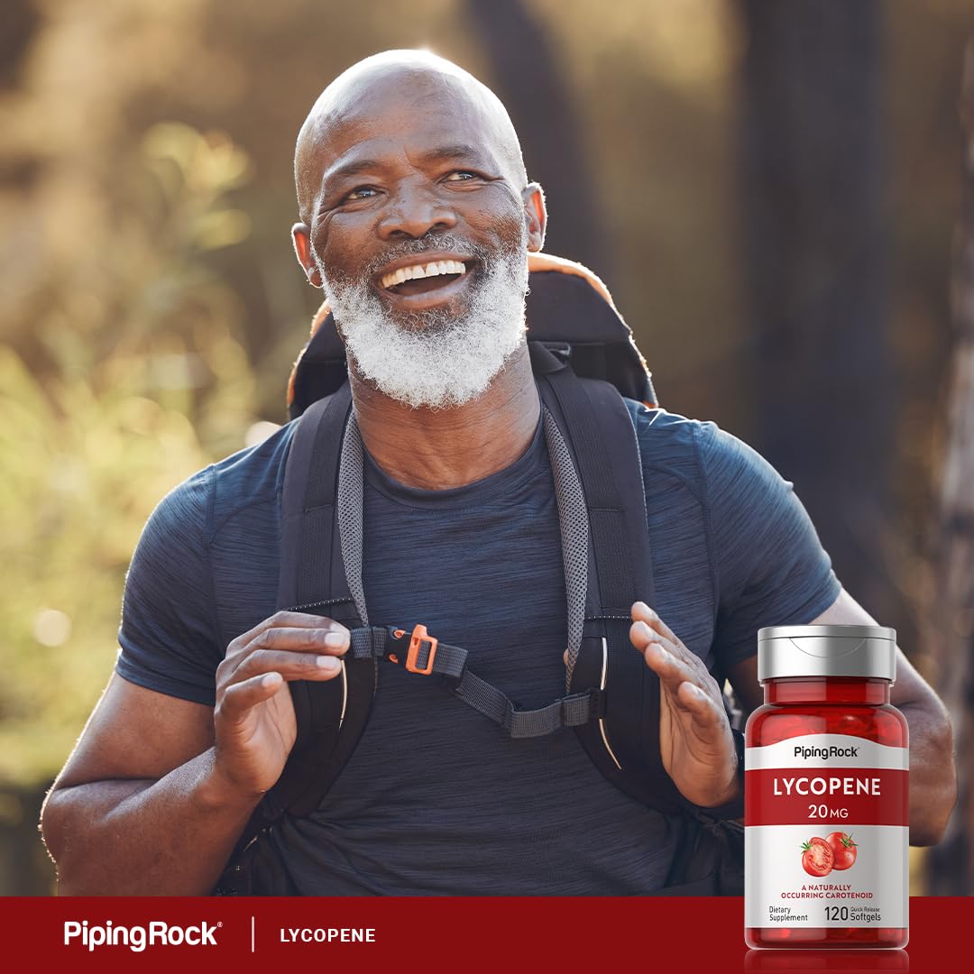 Foto 6 | Suplemento De Licopeno Piping Rock, 20 Mg, 120 Cápsulas Blandas - Venta Internacional.