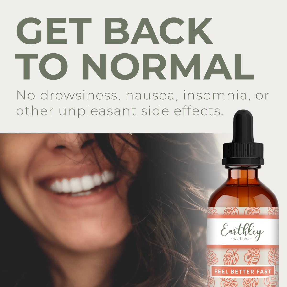 Foto 4 pulgar | Suplemento Earthley Wellness Feel Better Fast 50 Ml - Venta Internacional.