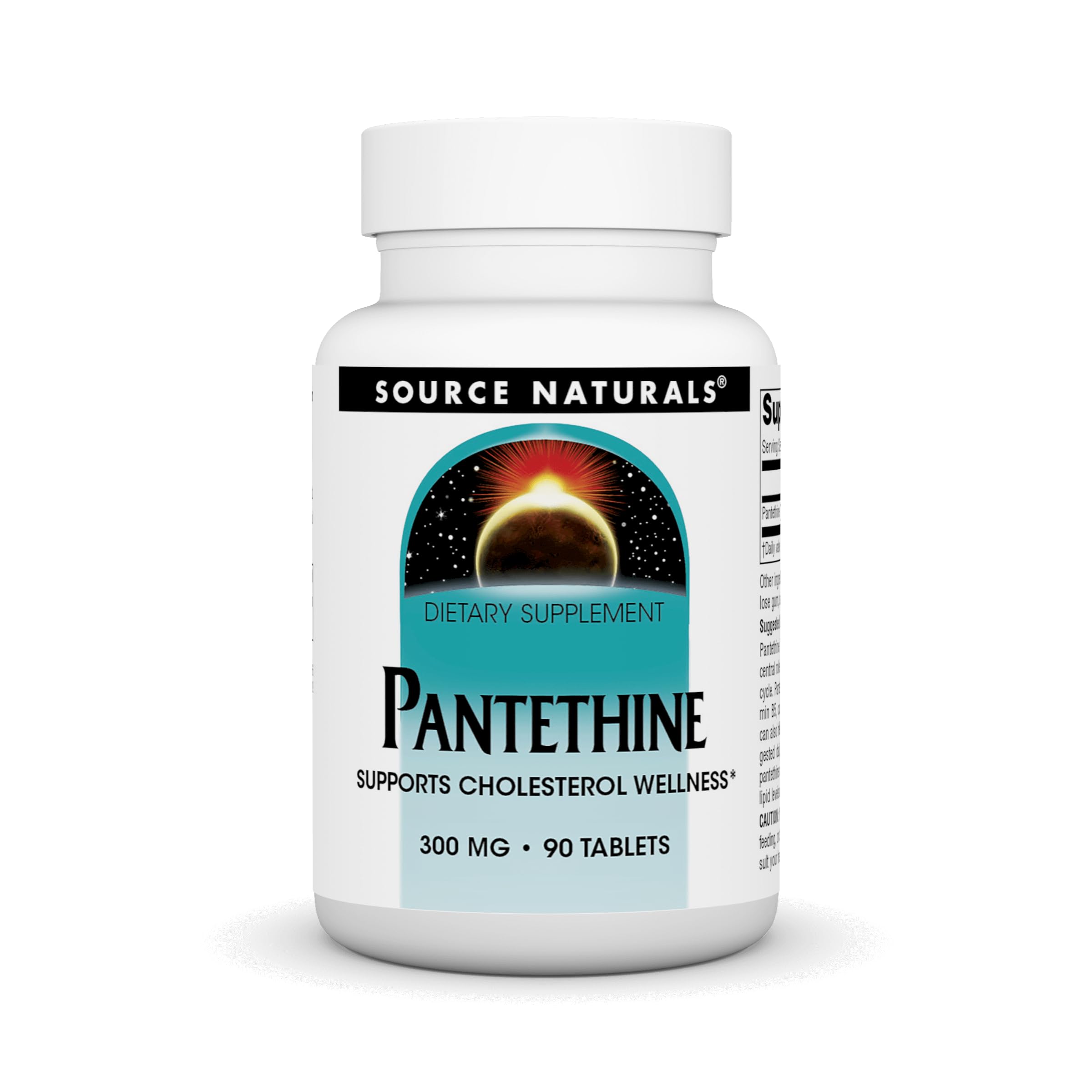 Foto 1 | Supplement Source Naturals Pantethine 300 Mg - 90 Comprimidos - Venta Internacional.