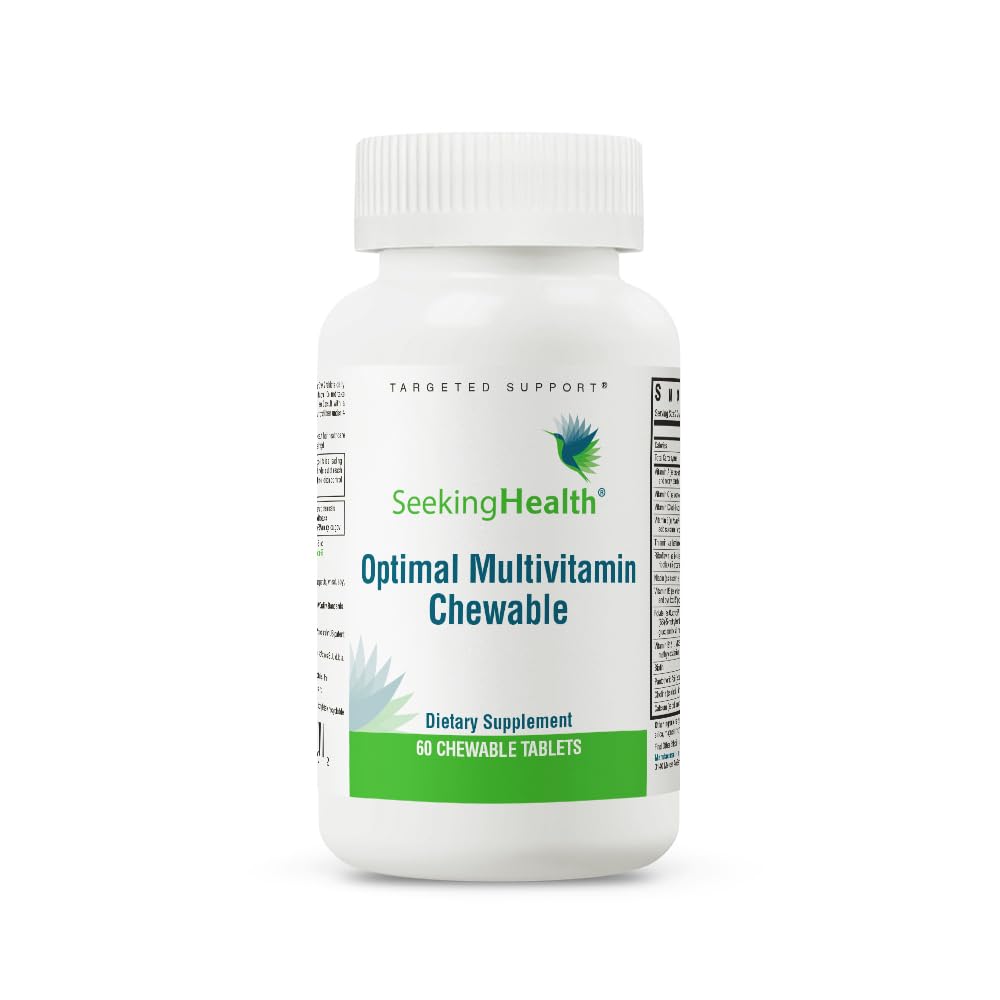 Foto 1 | Multivitamínico Masticable Supplement Seeking Health Optimal, 60 Tabletas - Venta Internacional.