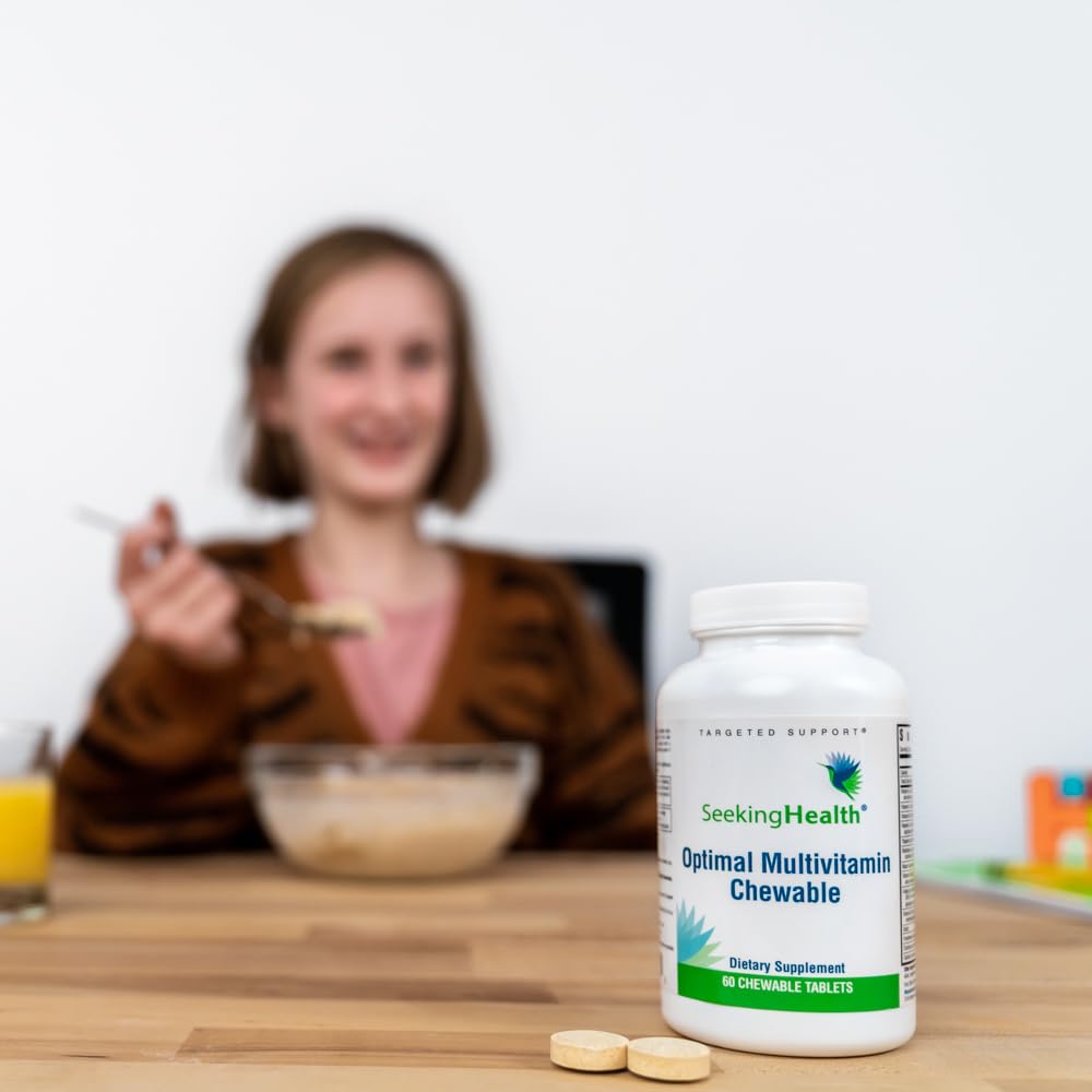 Foto 6 | Multivitamínico Masticable Supplement Seeking Health Optimal, 60 Tabletas - Venta Internacional.