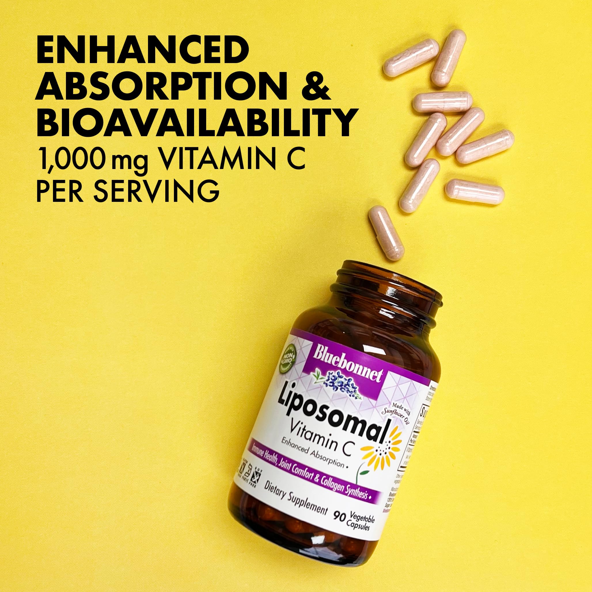 Foto 4 pulgar | Suplemento De Vitamina C Liposomal Bluebonnet Nutrition 1000 Mg - Venta Internacional.