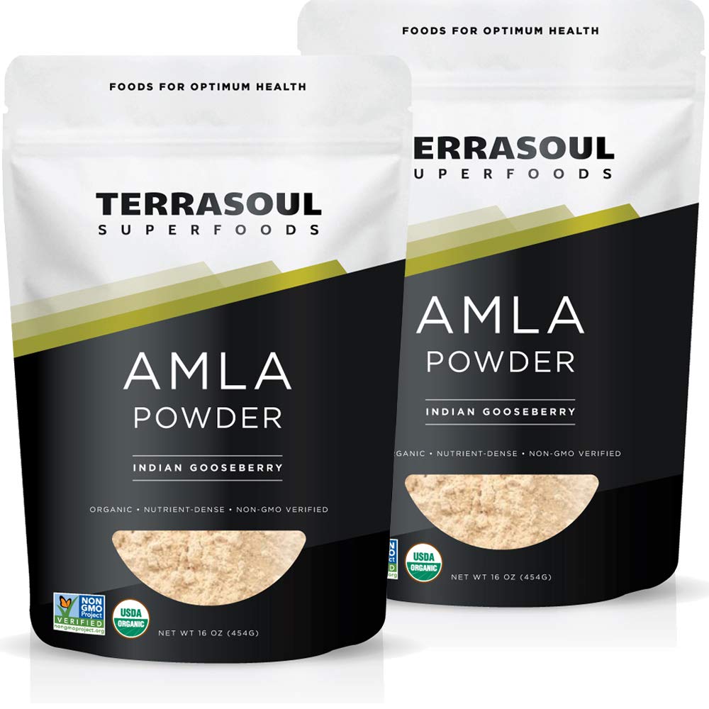Foto 2 pulgar | Amla Berry Powder Terrasoul Superfoods Organic, 2 Kg - Venta Internacional.