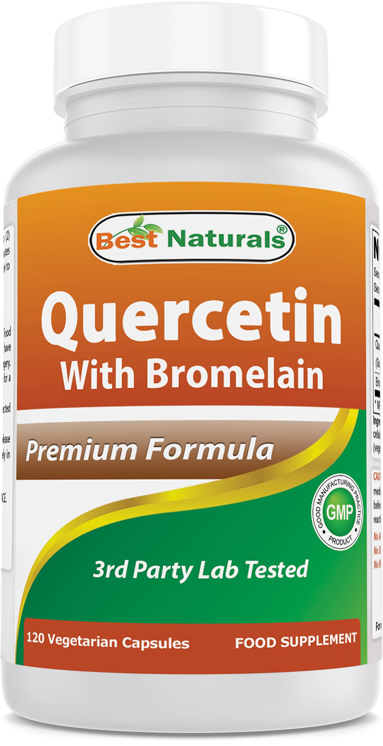 Foto 1 | Suplemento Best Naturals Quercetina 800 Mg Con Bromelina 165 Mg - Venta Internacional.