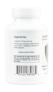 Foto 3 | Cápsulas Herbales Supreme Glypho-x Supreme De Supreme Nutrition, 90 Unidades - Venta Internacional.