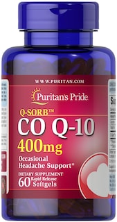 Foto 1 | Suplemento Puritan's Pride Q-sorb Coq10, 400 Mg, Cápsulas Blandas X60 - Venta Internacional.