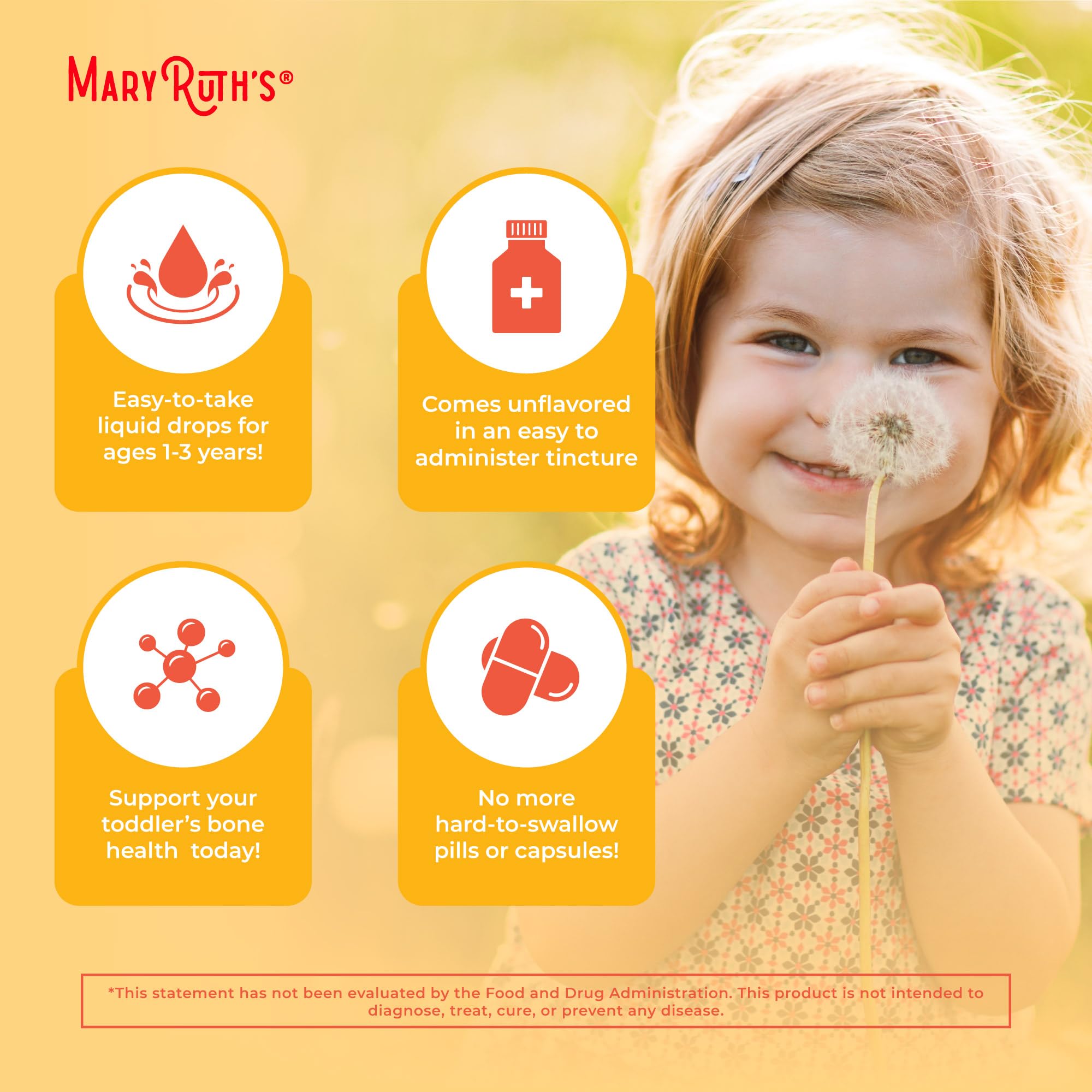 Foto 5 pulgar | Suplemento De Vitamina D3 K2 De Maryruth Organics Para Niños Pequeños, 30 Ml - Venta Internacional.
