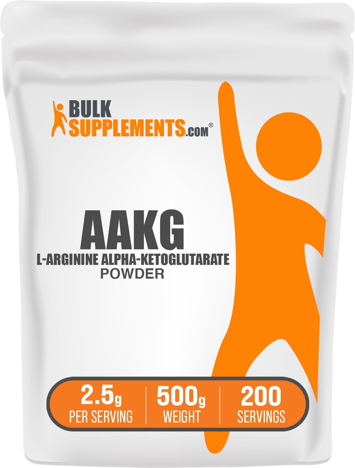 Foto 2 pulgar | Suplemento Bulksupplements.com Aakg En Polvo Arginina Akg 500 G - Venta Internacional.