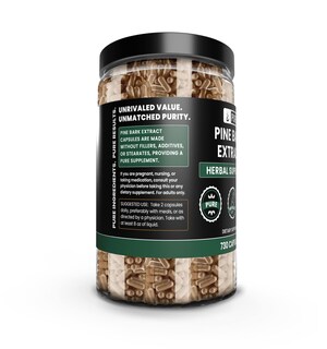 Foto 3 | Suplemento Herbal Con Ingredientes Puros Y Originales, Extracto De Corteza De Pino - Venta Internacional.