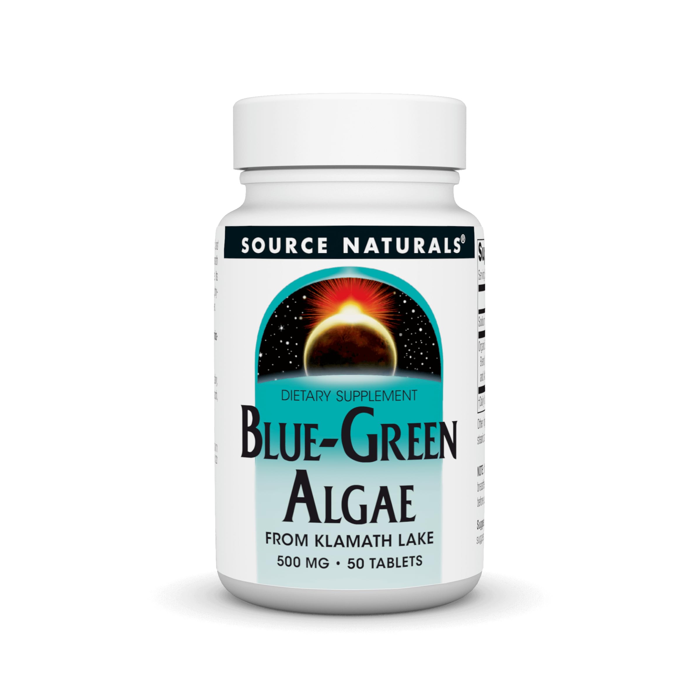 Foto 2 pulgar | Algas Verdiazules De Supplement Source Naturals 500 Mg 50 Comprimidos - Venta Internacional.