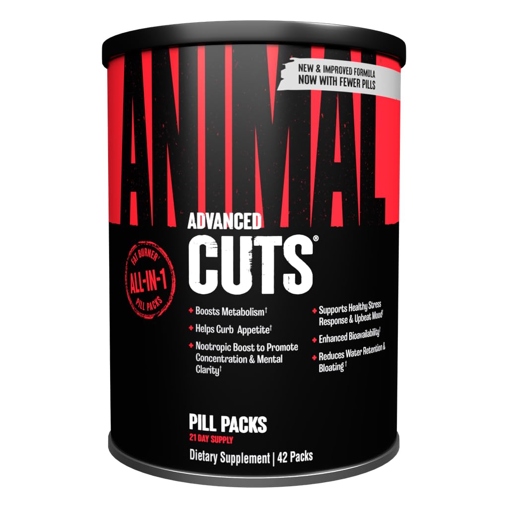 Foto 2 pulgar | Quemador De Grasa Termogénico Supplement Animal Cuts, 42 Paquetes - Venta Internacional.