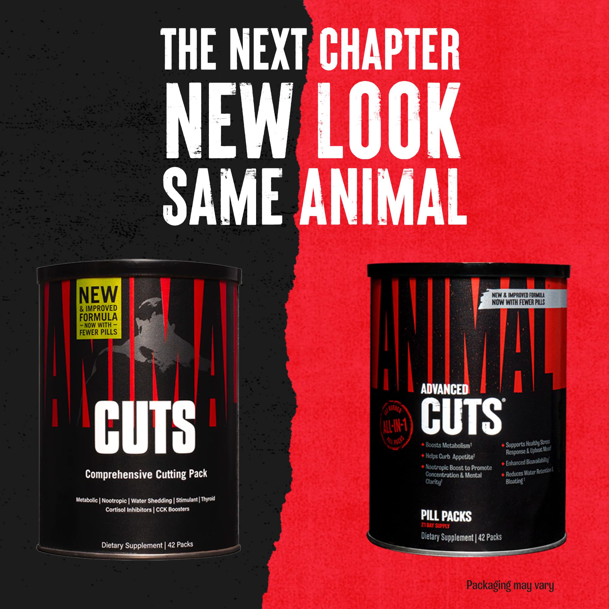 Foto 2 | Quemador De Grasa Termogénico Supplement Animal Cuts, 42 Paquetes - Venta Internacional.