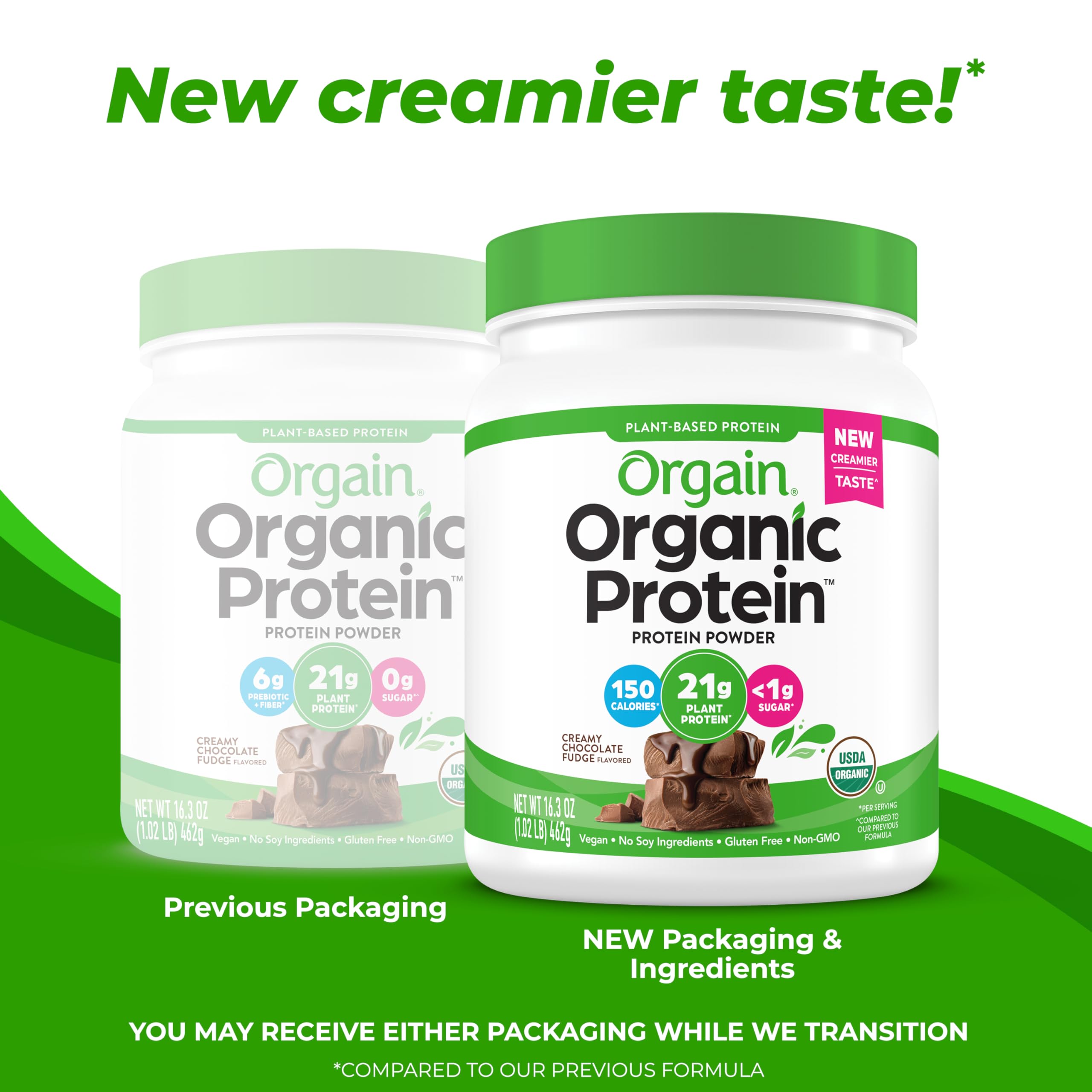 Foto 4 pulgar | Proteína En Polvo Orgain Orgain Organic Vegan Cremoso Chocolate Fudge 4 - Venta Internacional.