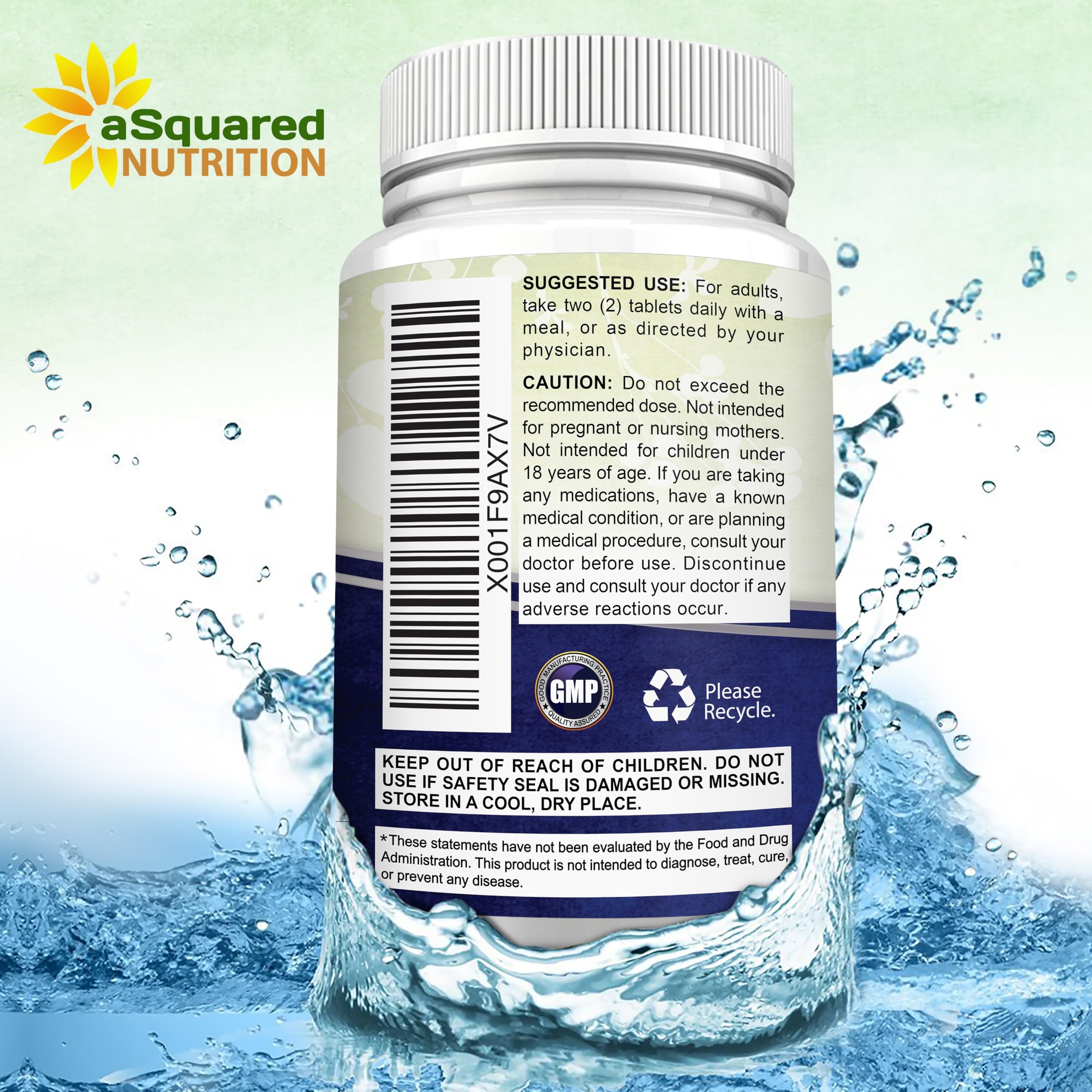 Foto 5 pulgar | Suplemento De Glicinato De Magnesio De Squared Nutrition 400 Mg - Venta Internacional.