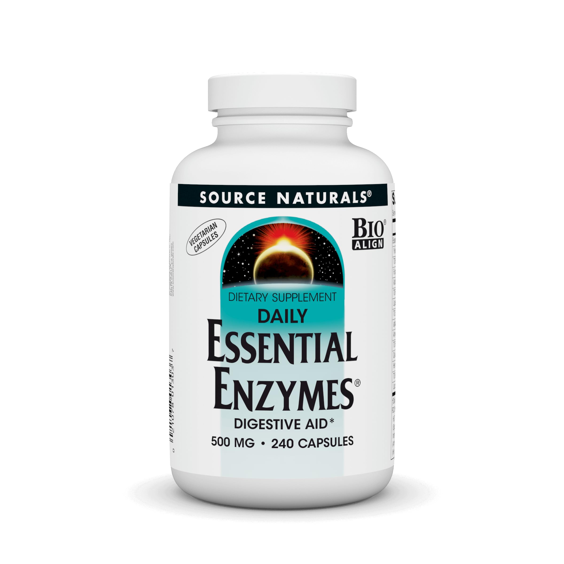Foto 1 | Suplemento Source Naturals Essential Enzymes 500 Mg 240 Cápsulas - Venta Internacional.
