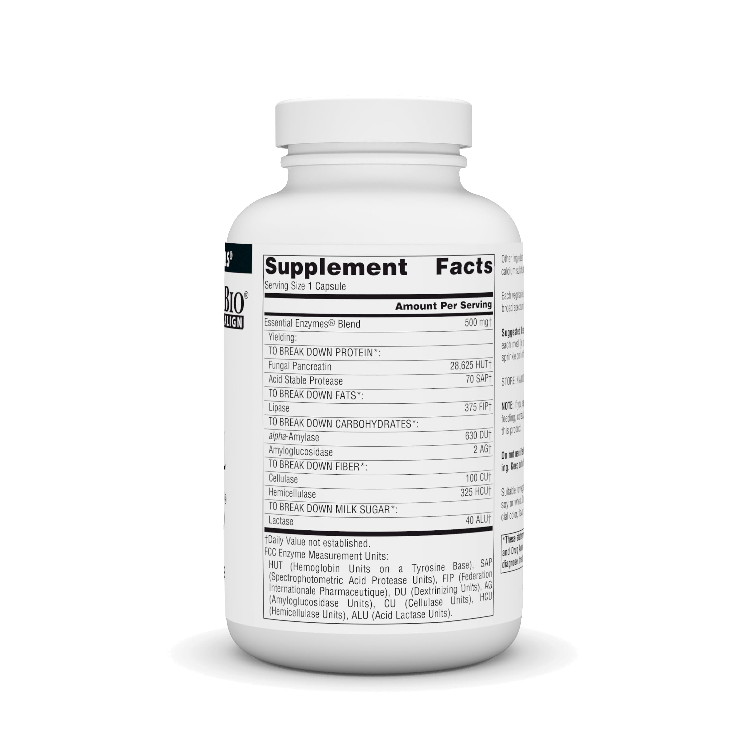 Foto 3 pulgar | Suplemento Source Naturals Essential Enzymes 500 Mg 240 Cápsulas - Venta Internacional.