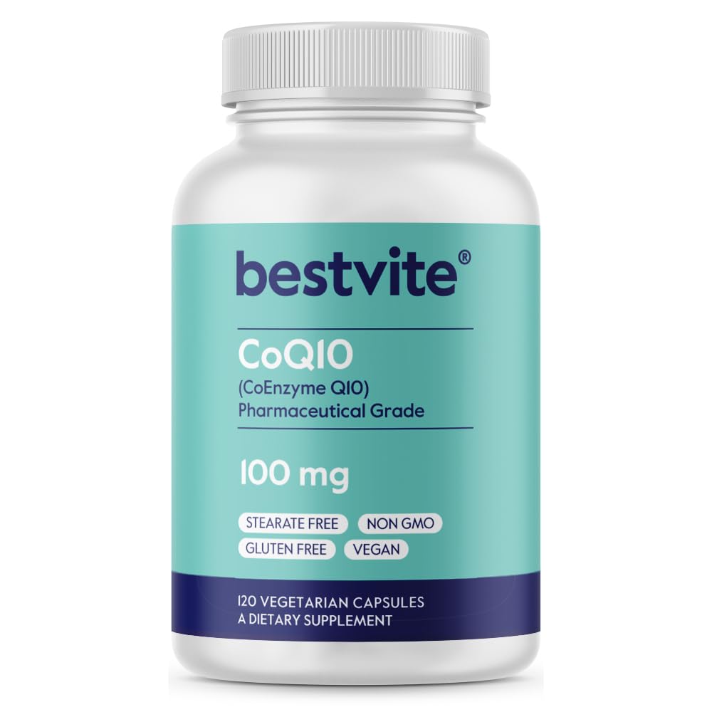Foto 2 pulgar | Coenzima Coq10 100 Mg Bestvite (120 Cápsulas Vegetarianas) - Venta Internacional.
