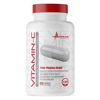 Foto 1 | Suplemento De Vitamina C Metabolic Nutrition 1500 Mg 180 Cápsulas - Venta Internacional.