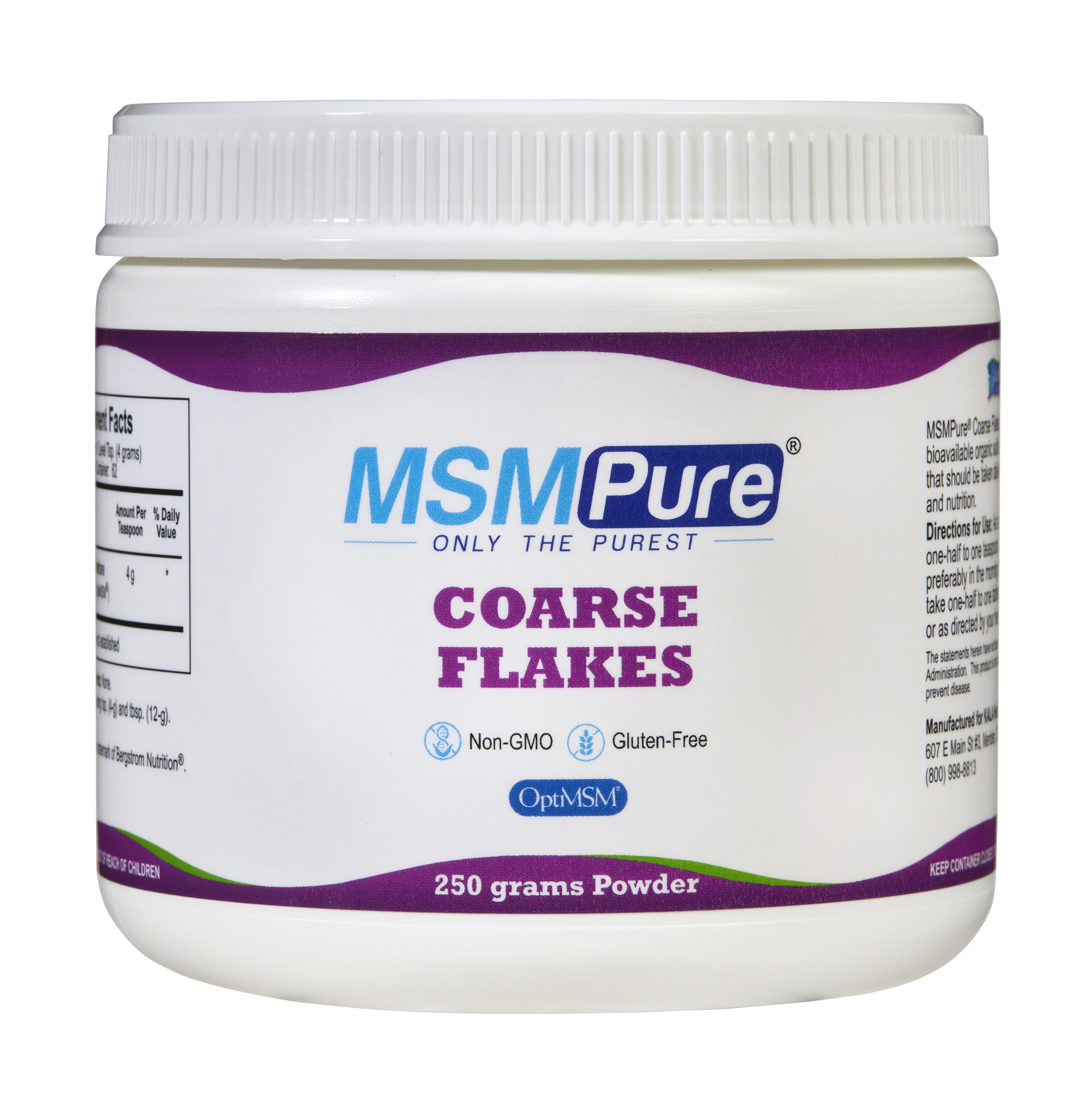 Foto 2 pulgar | Suplemento Kala Health Msmpure En Polvo Grueso De 250 Ml - Venta Internacional.
