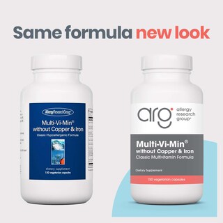 Foto 2 | Suplemento Allergy Research Group Multi-vi-min 150 Cápsulas - Venta Internacional.
