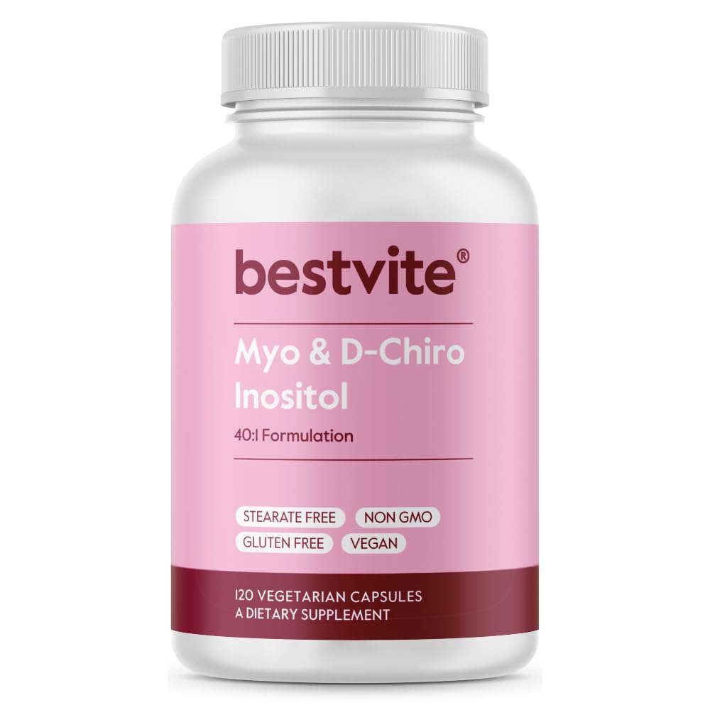 Foto 1 | Suplemento Bestvite Myo & D-chiro Inositol 120 Cápsulas - Venta Internacional.