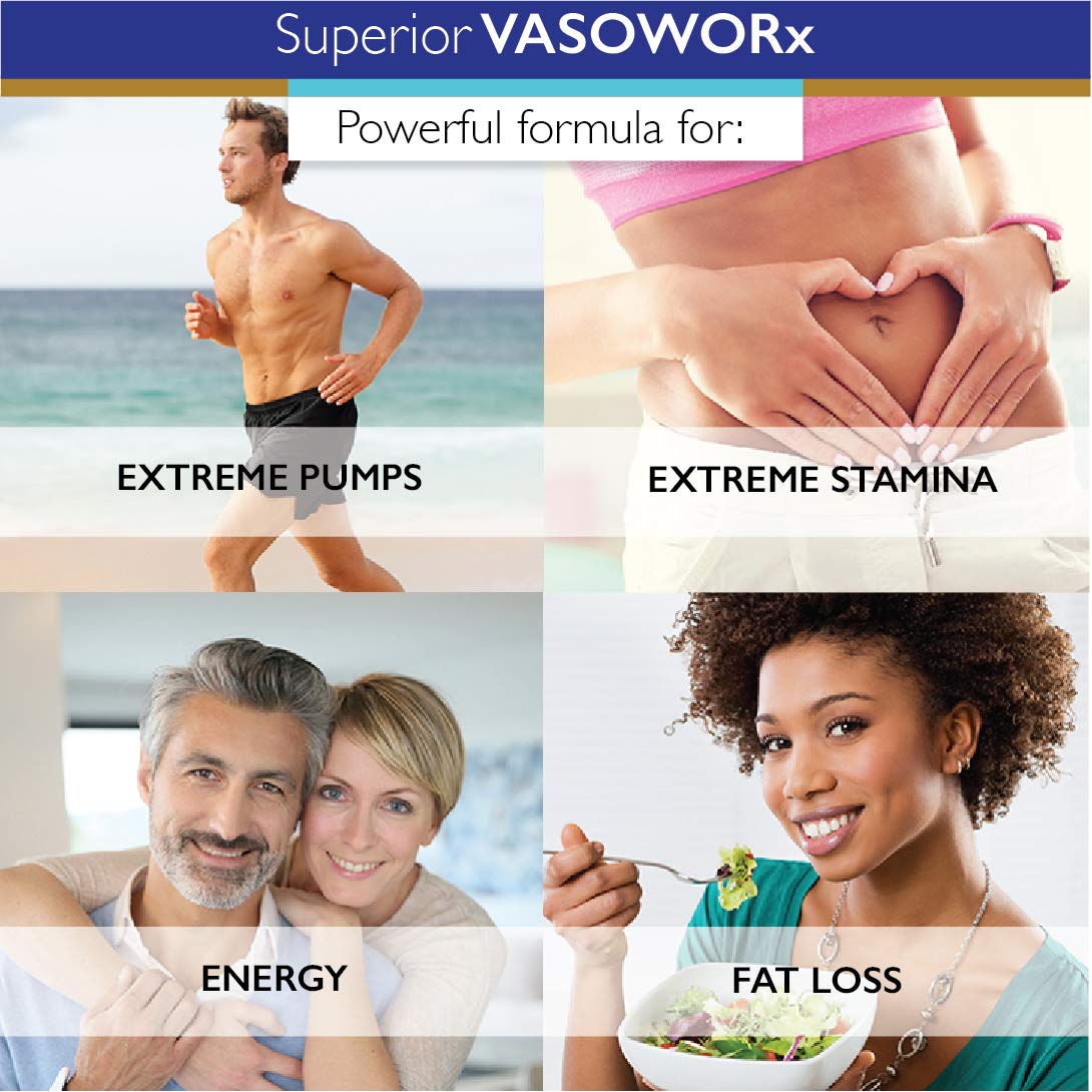 Foto 5 pulgar | Suplemento De Óxido Nítrico Superior Labs Vasoworx  1600 Mg - Venta Internacional.